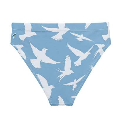 White Birds High-Waist Bikini Bottom