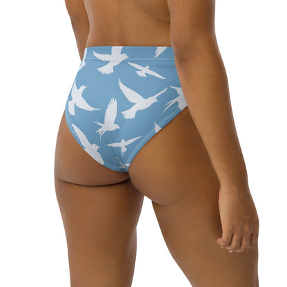 White Birds High-Waist Bikini Bottom