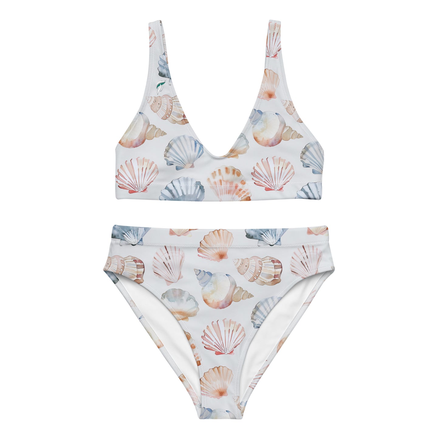 Shells High-Waist Bikini