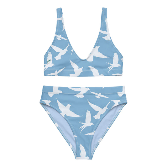 White Birds High-Waist Bikini