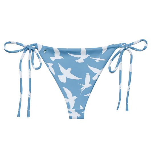 White Birds Spring Bikini Bottom