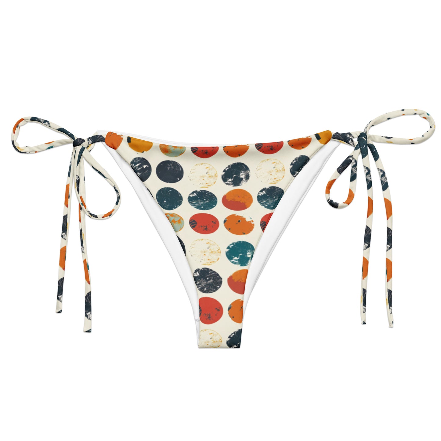 Sunset Circles String Bikini Bottom