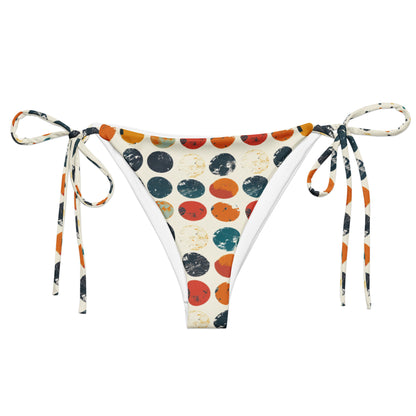 Sunset Circles String Bikini Bottom