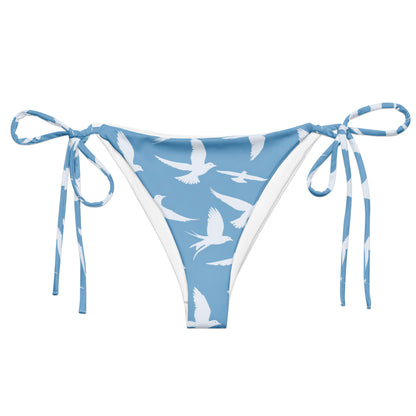 White Birds Spring Bikini Bottom