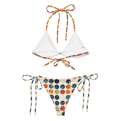 Sunset Circles String Bikini