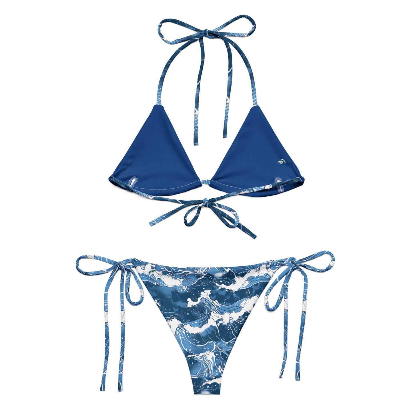 Ocean Waves String Bikini