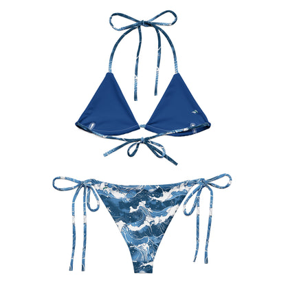 Ocean Waves String Bikini